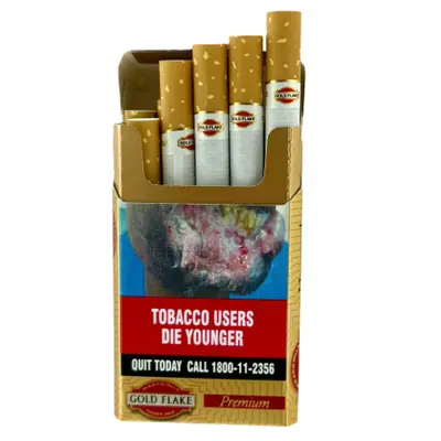Mini gold cigarette (50)