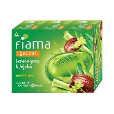Fiama gel bar L&J soap 75g Rs 38 